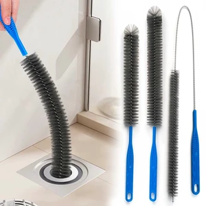 Drain Brush and Drain Cleaner Sink Snake Tools | Flexible Drain Hair Drain Clog Remover Tool, Long Pipe Drain Cleaning Brush, For Drain Flies, For Home Sink Overflow Drain Brush and Drain Cleaner Sink Snake Tools | Flexible Drain Hair Drain Clog Remover Tool, Long Pipe Drain Cleaning Brush, For Drain Flies, For Home Sink Overflow