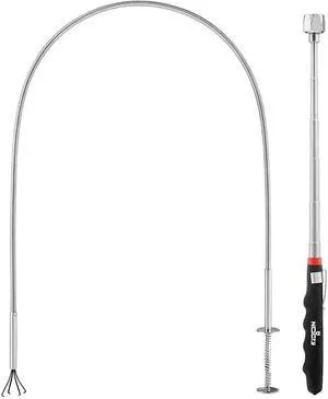 Premium Tool Set Magnetic Claw Grabber and Telescopic Pickup Stick | Two-Piece Retrieval Tool Set, Extendable Grabber and Magnet, Hard-to-Reach Items, Mechanic and Workshop Use, Compact Tool Kit Premium Tool Set Magnetic Claw Grabber and Telescopic Pickup Stick | Two-Piece Retrieval Tool Set, Extendable Grabber and Magnet, Hard-to-Reach Items, Mechanic and Workshop Use, Compact Tool Kit