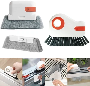 3pce 2in1 Sliding Door Track Cleaning Brush Window Track and Sliding Doors | Window Track and sliding doors cleaning brush 3pce 2in1 Sliding Door Track Cleaning Brush Window Track and Sliding Doors | Window Track and sliding doors cleaning brush