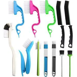 12Pcs Small Crevice Gap Cleaning Brushes, Groove Detail Brush Cleaner Tools | Ideal for door window tracks, grooves, corners, bathroom, kitchen, faucets, sinks and keyboards deep crevice cleaning 12Pcs Small Crevice Gap Cleaning Brushes, Groove Detail Brush Cleaner Tools | Ideal for door window tracks, grooves, corners, bathroom, kitchen, faucets, sinks and keyboards deep crevice cleaning