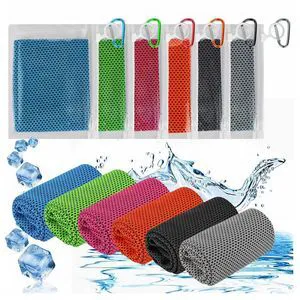 6 Pack Cooling Towel (40"x12"), Cooling Towels for Instant Cooling,Sports Towel, for Yoga, Sport, Running, Gym, Workout,Camping, Fitness, Workout,Hot Weather Travel 6 Pack Cooling Towel (40"x12"), Cooling Towels for Instant Cooling,Sports Towel, for Yoga, Sport, Running, Gym, Workout,Camping, Fitness, Workout,Hot Weather Travel