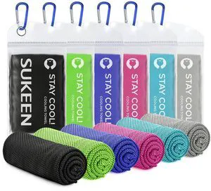Cooling Towels(40"x12") for Neck & Head, Soft Breathable Chilly Towel for Yoga, Golf, Gym, Camping, Running, Workout & More Activities Cooling Towels(40"x12") for Neck & Head, Soft Breathable Chilly Towel for Yoga, Golf, Gym, Camping, Running, Workout & More Activities