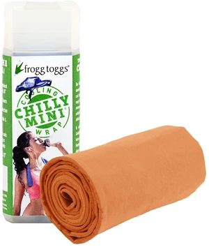 Chilly Mini Cooling Neck Towel, High Vis Orange, 29"L x 3"W Chilly Mini Cooling Neck Towel, High Vis Orange, 29"L x 3"W