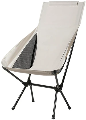 Portable Camping Chair Foldable Outdoor Chair for Hiking Camp Backpacking Lawn Beach Fishing Picnic with Carry Bag (High-Back | White) Portable Camping Chair Foldable Outdoor Chair for Hiking Camp Backpacking Lawn Beach Fishing Picnic with Carry Bag (High-Back | White)
