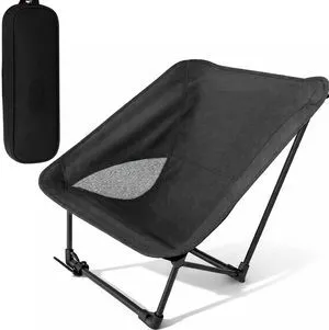 Portable Camping Chair for Young Adults and Teens, Holds 220 LB, Lightweight & Compact Foldable Camp Chair for Backpacking Travel, Outdoor Folding Chair for Sports, Fishing, Lawn & Concert Portable Camping Chair for Young Adults and Teens, Holds 220 LB, Lightweight & Compact Foldable Camp Chair for Backpacking Travel, Outdoor Folding Chair for Sports, Fishing, Lawn & Concert