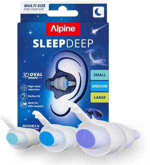 SleepDeep Reusable Earplugs for Sleeping | Earbuds for Side Sleepers | Multi Size Pack (S/M/L) 27dB SNR | Soft Ear Plugs For Noise Reduction|Silicone-Free| Ear Protection |Travel Airplane SleepDeep Reusable Earplugs for Sleeping | Earbuds for Side Sleepers | Multi Size Pack (S/M/L) 27dB SNR | Soft Ear Plugs For Noise Reduction|Silicone-Free| Ear Protection |Travel Airplane