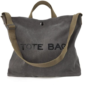 Women Canvas Tote Bag Travel Shoulder Bag Large Capacity Crossbody Top Handle Fashion Handbags (Gray) Women Canvas Tote Bag Travel Shoulder Bag Large Capacity Crossbody Top Handle Fashion Handbags (Gray)