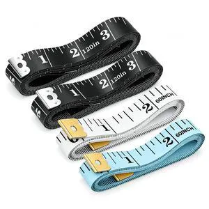 4 Pack Soft Tape Measure Body Measuring Tape, 120inch and 60inch Soft Fabric Measuring Tape Double-Sided Flexible Ruler for Weight Loss Fabric Sewing Tailor Cloth 4 Pack Soft Tape Measure Body Measuring Tape, 120inch and 60inch Soft Fabric Measuring Tape Double-Sided Flexible Ruler for Weight Loss Fabric Sewing Tailor Cloth