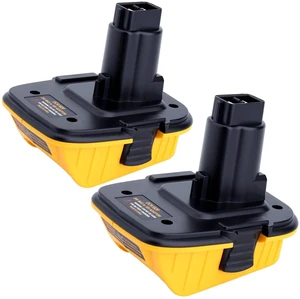 2 Pack DCA1820 Adapter Compatible with 18v to 20v Adapter, Compatible with 20V Max Battery DCB203 to 18V XRP NiCad NiMh Battery DC9096 2 Pack DCA1820 Adapter Compatible with 18v to 20v Adapter, Compatible with 20V Max Battery DCB203 to 18V XRP NiCad NiMh Battery DC9096