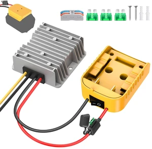 20V to 12V Step Down Converter for Dewalt 20V Battery, 240W DC Battery Conversion Kit for Power Wheel Adapter, Ride On Toy Car, DIY Projects, Voltage Regulator with Switch & Over-Discharge Protection 20V to 12V Step Down Converter for Dewalt 20V Battery, 240W DC Battery Conversion Kit for Power Wheel Adapter, Ride On Toy Car, DIY Projects, Voltage Regulator with Switch & Over-Discharge Protection