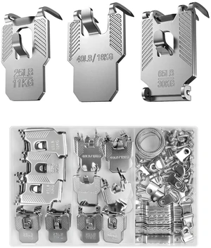 111Pcs Picture Hanging Kit Hooks 25 40 65 LB Drywall Hangers Claw | No Damage Heavy Duty Tool Nail Free Wall Hanger Sawtooth Wire Hardware for Room Office Mirror Photo Poster Frame Decor 111Pcs Picture Hanging Kit Hooks 25 40 65 LB Drywall Hangers Claw | No Damage Heavy Duty Tool Nail Free Wall Hanger Sawtooth Wire Hardware for Room Office Mirror Photo Poster Frame Decor