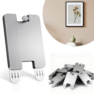 8Pcs Picture Hanging Hooks for Drywall, Damage Free Picture Hangers Without Nails, Universal Frame Hangers for Art Picture Mirror Photo Poster Painting Hanger Hardware Kit 8 lb 8Pcs Picture Hanging Hooks for Drywall, Damage Free Picture Hangers Without Nails, Universal Frame Hangers for Art Picture Mirror Photo Poster Painting Hanger Hardware Kit 8 lb