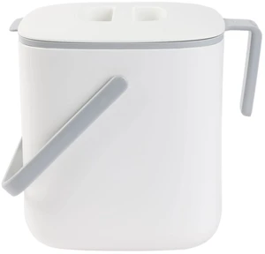 Kitchen Compost Bin, 2.6L Countertop Compost Bin, White | Odor-Tight. Filter-Free. Dishwasher Safe. Kitchen Compost Bin, 2.6L Countertop Compost Bin, White | Odor-Tight. Filter-Free. Dishwasher Safe.
