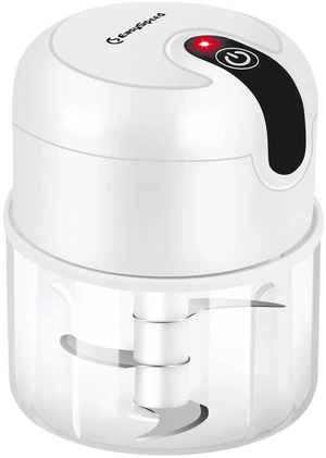 Electric Garlic Chopper 1 Cup, Mini USB Charging Wireless Food Processor with 304 Stainless Steel, 3 Sharp Blades, Portable Kitchen Meat Grinder for Onion, Garlic, Ginger, Baby Food,White Electric Garlic Chopper 1 Cup, Mini USB Charging Wireless Food Processor with 304 Stainless Steel, 3 Sharp Blades, Portable Kitchen Meat Grinder for Onion, Garlic, Ginger, Baby Food,White