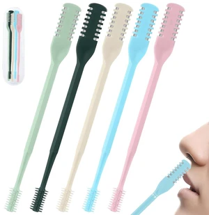 5Pcs 2-in-1 Nose Hair Trimmer for Men Women: 2026 New Portable Double Sided 360° Rotating Nasal Hair Cutter for Women Home Travel (Multicolor) 5Pcs 2-in-1 Nose Hair Trimmer for Men Women: 2026 New Portable Double Sided 360° Rotating Nasal Hair Cutter for Women Home Travel (Multicolor)