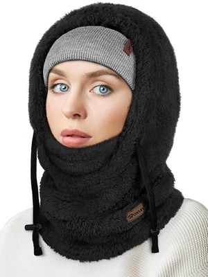 Ski Mask Fleece Balaclava, Windproof Face Mask Winter Warm Neck Cover | Adjustable Drawstring, Windproof thermal fleece mask, One size fits adults, Full winter neck coverage Ski Mask Fleece Balaclava, Windproof Face Mask Winter Warm Neck Cover | Adjustable Drawstring, Windproof thermal fleece mask, One size fits adults, Full winter neck coverage