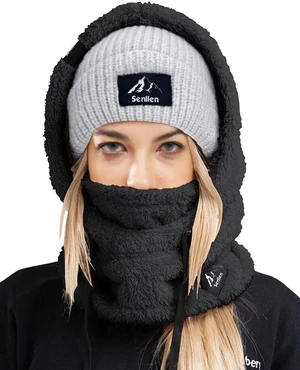 Balaclava Cold Weather Fleece Ski Mask Winter Thermal Sherpa Hood | Fuzzy Hat,Plush Neck Warmer,Breathable Skiing Face Mask,Windproof Cycling Scarf,Ski Hood over Helmet,Unisex,One Size fits All Balaclava Cold Weather Fleece Ski Mask Winter Thermal Sherpa Hood | Fuzzy Hat,Plush Neck Warmer,Breathable Skiing Face Mask,Windproof Cycling Scarf,Ski Hood over Helmet,Unisex,One Size fits All
