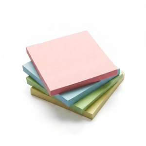 Sticky Note Pads, 3x3 Inch, Retro Colors, Self-Adhesive, 4 Pads, 320 Sheets, for Office, School, and Home Sticky Note Pads, 3x3 Inch, Retro Colors, Self-Adhesive, 4 Pads, 320 Sheets, for Office, School, and Home