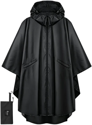 Rain Poncho for Adults with Zipper, Waterproof Hooded Raincoat | PU-Coated Waterproof, Lightweight & Rip-Resistant, Quick-Drying, Breathable Comfort, Ideal for Men & Women, Hiking, Camping Rain Poncho for Adults with Zipper, Waterproof Hooded Raincoat | PU-Coated Waterproof, Lightweight & Rip-Resistant, Quick-Drying, Breathable Comfort, Ideal for Men & Women, Hiking, Camping