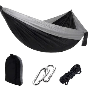 Camping Hammock with Tree Straps Portable Nylon Gray 118"x78" | 600lb Heavy Duty Parachute Nylon Camping Hammock,Tree Straps,Portable,118x78in Extra Large,Outdoor Hiking Beach Backpack Gear Camping Hammock with Tree Straps Portable Nylon Gray 118"x78" | 600lb Heavy Duty Parachute Nylon Camping Hammock,Tree Straps,Portable,118x78in Extra Large,Outdoor Hiking Beach Backpack Gear