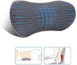 Lumbar Pillow, Memory Foam Lumbar Support Pillow for Office Chair and Car Seat, Back Support Pillow for Lower Back Pain Relief, Support Cushion Back Pillow for Sleeping, Driving, Resting Lumbar Pillow, Memory Foam Lumbar Support Pillow for Office Chair and Car Seat, Back Support Pillow for Lower Back Pain Relief, Support Cushion Back Pillow for Sleeping, Driving, Resting