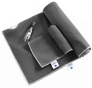 Non Slip Yoga Towel, Extra Thick Hot Yoga Towel + Hand Towel 2in1 Set with Corner Pockets Design, 100% Microfiber Non Slip, Super Absorbent and Quick Dry Non Slip Yoga Towel, Extra Thick Hot Yoga Towel + Hand Towel 2in1 Set with Corner Pockets Design, 100% Microfiber Non Slip, Super Absorbent and Quick Dry
