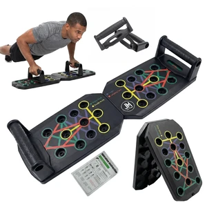 Push Up Board Fitness, Portable Foldable 20 in 1 Push Up Bar | Home Gym, Multifunctional Push Up Equipment with Ergonomic Handles Professional Strength Training Equipment for Men & Women Push Up Board Fitness, Portable Foldable 20 in 1 Push Up Bar | Home Gym, Multifunctional Push Up Equipment with Ergonomic Handles Professional Strength Training Equipment for Men & Women