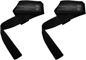 Lifting Wrist Straps for Weightlifting, Bodybuilding, Powerlifting, Strength Training, & Deadlifts - Padded Neoprene with 18" Cotton (Black/Black) Lifting Wrist Straps for Weightlifting, Bodybuilding, Powerlifting, Strength Training, & Deadlifts - Padded Neoprene with 18" Cotton (Black/Black)