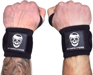 Wrist Wraps Weightlifting - Stiff Heavy Duty 18 inch Wraps With Thick Thumb Loop For Powerlifting, Bodybuilding, Cross Training, & Heavy Presses (Black - 12") Wrist Wraps Weightlifting - Stiff Heavy Duty 18 inch Wraps With Thick Thumb Loop For Powerlifting, Bodybuilding, Cross Training, & Heavy Presses (Black - 12")