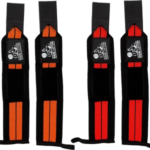 Wrist Wraps 2 Pairs - Weight Lifting Gym Straps Support | Reinforced Stitching Delivers Maximum Stability For Powerlifting, Bodybuilding And CrossFit Wrist Wraps 2 Pairs - Weight Lifting Gym Straps Support | Reinforced Stitching Delivers Maximum Stability For Powerlifting, Bodybuilding And CrossFit