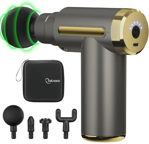 Mini Massage Gun, Deep Tissue Muscle Massager with 6 Speeds & 4 Heads, Super Quiet Handheld Percussion Massager for Pain Relief, Athletes, Office Workers & Parents, Portable Gift Mini Massage Gun, Deep Tissue Muscle Massager with 6 Speeds & 4 Heads, Super Quiet Handheld Percussion Massager for Pain Relief, Athletes, Office Workers & Parents, Portable Gift