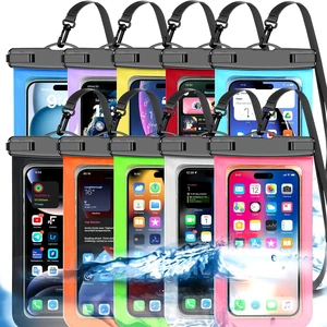 10 Pack Multicolor Waterproof Phone Pouch,Cell Phone Waterproof Case Dry Bag,Protection Level: IP68,Beach Cruise for iPhone,Samsung,and More,Lanyard Included,(Fits Up to 8.3"),Multicolor 10Pack 10 Pack Multicolor Waterproof Phone Pouch,Cell Phone Waterproof Case Dry Bag,Protection Level: IP68,Beach Cruise for iPhone,Samsung,and More,Lanyard Included,(Fits Up to 8.3"),Multicolor 10Pack