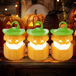 3-Pack Halloween Collapsible Pumpkin Lantern, Two Color Changing | Jack O Lantern Lights, Light up Pumpkin Outdoor for Halloween Party Decoration, Battery Included 3-Pack Halloween Collapsible Pumpkin Lantern, Two Color Changing | Jack O Lantern Lights, Light up Pumpkin Outdoor for Halloween Party Decoration, Battery Included