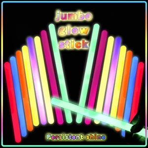 20 Pcs Ultra Bright Large Glow Sticks 14 Inch Industrial Grade 8 Colors Jumbo Light Sticks Emergency glow in the dark for Camping Accessories, Party,Hurricane, Earthquake, Survival Kit 20 Pcs Ultra Bright Large Glow Sticks 14 Inch Industrial Grade 8 Colors Jumbo Light Sticks Emergency glow in the dark for Camping Accessories, Party,Hurricane, Earthquake, Survival Kit