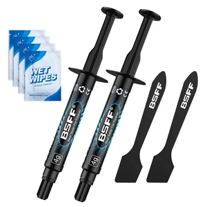 Thermal Paste 8g Advanced Formula for CPU GPU IC & Heatsinks | Advanced Carbon Formula; Smoother Application; CPU/GPU Compatible; Even Coverage; Stable Cooling Performance Thermal Paste 8g Advanced Formula for CPU GPU IC & Heatsinks | Advanced Carbon Formula; Smoother Application; CPU/GPU Compatible; Even Coverage; Stable Cooling Performance