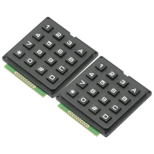 2PCS 4 x 4 Matrix Array 16 Keys 4 * 4 Switch Keypad Matrix Keyboard Module for Arduino keypad 2PCS 4 x 4 Matrix Array 16 Keys 4 * 4 Switch Keypad Matrix Keyboard Module for Arduino keypad