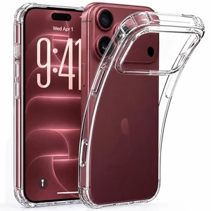 for iPhone 18 Pro Max Case / 17 Pro Max Case Clear Soft TPU Cover | Transparent Shockproof Protective Flexible Slim Phone Case Bumper for iPhone 18 Pro Max Case / 17 Pro Max Case Clear Soft TPU Cover | Transparent Shockproof Protective Flexible Slim Phone Case Bumper