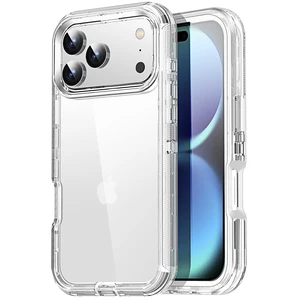 for iPhone 18 Pro Case Clear 3 in 1 Heavy Duty Drop Protection | 360 Full Body Rugged Shockproof/Dustproof 3-Layer Military Protective Tough Durable Phone Cover for iphone 18 Pro 6.3"_6 for iPhone 18 Pro Case Clear 3 in 1 Heavy Duty Drop Protection | 360 Full Body Rugged Shockproof/Dustproof 3-Layer Military Protective Tough Durable Phone Cover for iphone 18 Pro 6.3"_6