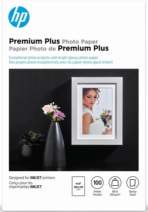 Premium Plus Photo Paper, Glossy, 4x6 in, 100 sheets (CR668A) Premium Plus Photo Paper, Glossy, 4x6 in, 100 sheets (CR668A)
