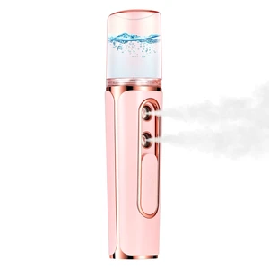 Nano Mister for Eyelash Extensions, Portable Facial Mist Sprayer with 2 Nozzles, 30ml Water Tank - USB Rechargeable Handheld Face Atomizer for Makeup and Skin Hydration - White Nano Mister for Eyelash Extensions, Portable Facial Mist Sprayer with 2 Nozzles, 30ml Water Tank - USB Rechargeable Handheld Face Atomizer for Makeup and Skin Hydration - White