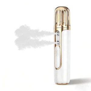 Facial Mister USB Rechargeable, Nano Mist Sprayer with Dual Nozzles, Portable Cool Mist Sprayer for Face Hydrating, Makeup Setting (White) Facial Mister USB Rechargeable, Nano Mist Sprayer with Dual Nozzles, Portable Cool Mist Sprayer for Face Hydrating, Makeup Setting (White)