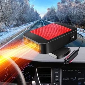 12V Portable Car Heater, 360° Rotation Plug in Car Defroster Defogger | 2-in-1 Fast Heating & Cooling Fan for Winter Frost Removal 12V Portable Car Heater, 360° Rotation Plug in Car Defroster Defogger | 2-in-1 Fast Heating & Cooling Fan for Winter Frost Removal