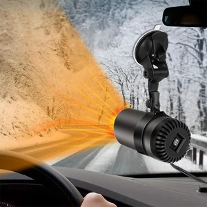 12V 150W Portable Car Heater for Vehicle, Fast Heating and Cooling Fan | for Vehicle, Cars, SUV & RV, Plug in Cigarette Lighter, Fast Auto Windshield Defogger with Detachable Suction Holder 12V 150W Portable Car Heater for Vehicle, Fast Heating and Cooling Fan | for Vehicle, Cars, SUV & RV, Plug in Cigarette Lighter, Fast Auto Windshield Defogger with Detachable Suction Holder