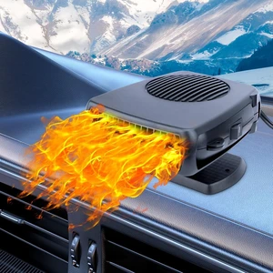 12V 200W Portable Car Heater, Windshield Defrost Defogger(Large) | Windshield Defroster Defogger, 360° Rotatable Plug-in Heater with Cigarette Lighter for SUV, RV, ATV, Camper and Boat 12V 200W Portable Car Heater, Windshield Defrost Defogger(Large) | Windshield Defroster Defogger, 360° Rotatable Plug-in Heater with Cigarette Lighter for SUV, RV, ATV, Camper and Boat