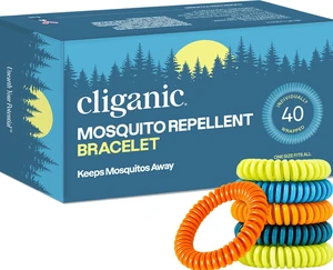 Mosquito Repellent Bracelets for Kids & Adults, Natural, 40 Pack | DEET-Free, Plant-Based Bug Bands, Individually Wrapped, Easy to Use & Convenient for Travel & Outdoors, Hiking, Camping Mosquito Repellent Bracelets for Kids & Adults, Natural, 40 Pack | DEET-Free, Plant-Based Bug Bands, Individually Wrapped, Easy to Use & Convenient for Travel & Outdoors, Hiking, Camping