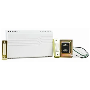 Electric 2-Tone Door Bell Chime Kit with 16V 10VA Transformer and Lighted Doorbell Push Buttons CKIT1, Doorbell Button, Transformer, and Doorbell Chime Replacement Electric 2-Tone Door Bell Chime Kit with 16V 10VA Transformer and Lighted Doorbell Push Buttons CKIT1, Doorbell Button, Transformer, and Doorbell Chime Replacement