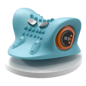 Neck Massager, Masajeador de Cuello, 3 Modes Electric Neck and Shoulder Relaxer Pillow, with Heat 26° Angle Cervical Traction Device for Pain Relief Deep Tissue Neck Massager, Masajeador de Cuello, 3 Modes Electric Neck and Shoulder Relaxer Pillow, with Heat 26° Angle Cervical Traction Device for Pain Relief Deep Tissue