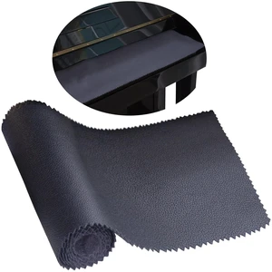 Piano Keyboard Anti-Dust Cover High Technology Fabric Key Cover Cloth Fit For Upright Piano, Electric Piano & Grand piano (Dark blue) (Black) Piano Keyboard Anti-Dust Cover High Technology Fabric Key Cover Cloth Fit For Upright Piano, Electric Piano & Grand piano (Dark blue) (Black)
