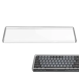Full Size Keyboard Dust Cover, Clear Acrylic Keypads Cover for 104 Keys Computer Mechanical Keyboard, Compatible with Logitech MX Mechanical Full Size Keyboard Dust Cover, Clear Acrylic Keypads Cover for 104 Keys Computer Mechanical Keyboard, Compatible with Logitech MX Mechanical