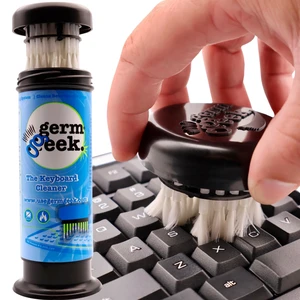 Keyboard & Electronics Cleaning Kit | Patented Precision Brush | Multi-Purpose Tool for Laptop Phone & AirPods | USA-Made, Eco-Friendly & Safe Computer Cleaner Keyboard & Electronics Cleaning Kit | Patented Precision Brush | Multi-Purpose Tool for Laptop Phone & AirPods | USA-Made, Eco-Friendly & Safe Computer Cleaner